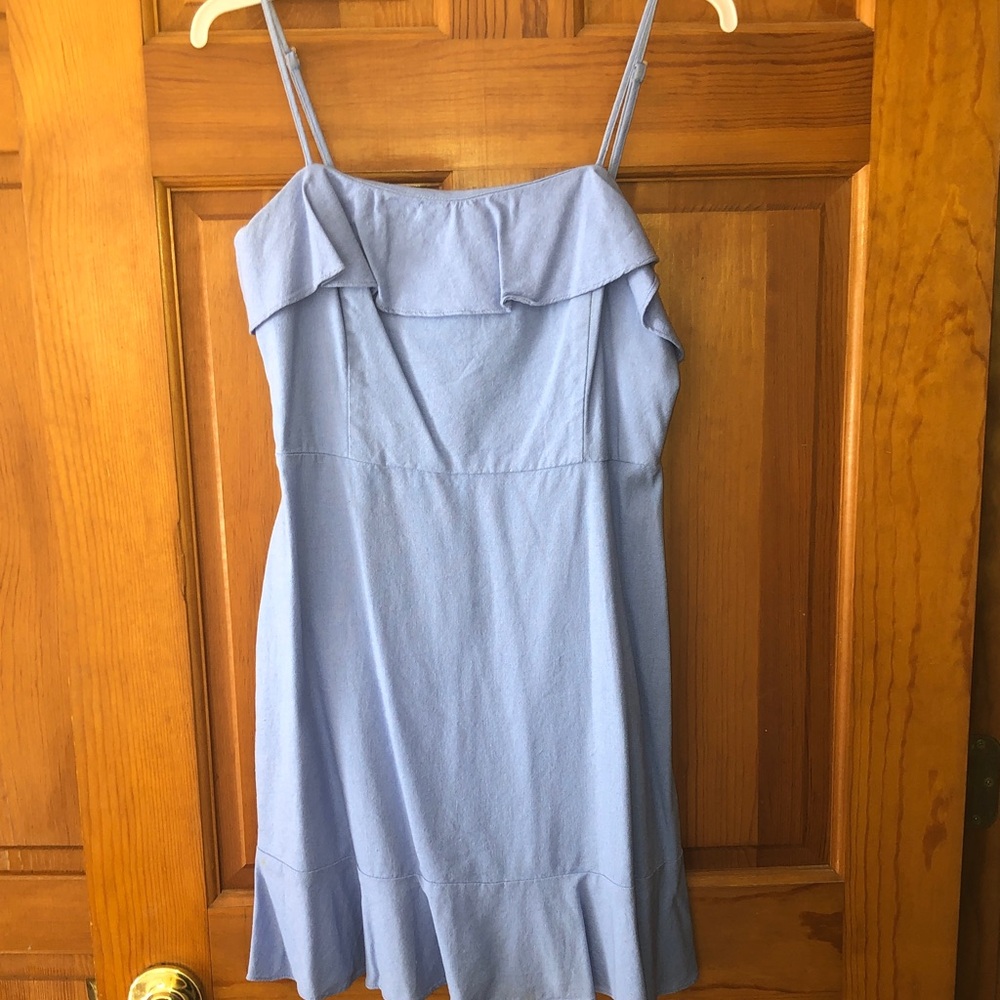 Periwinkle Blue spaghetti strap sun dress